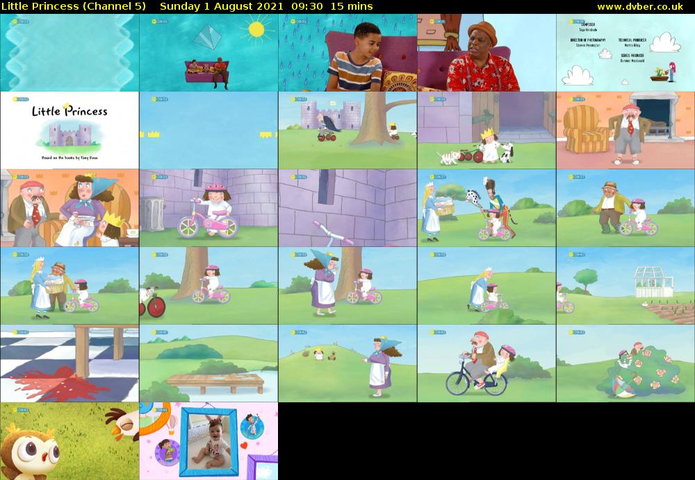 Little Princess (Channel 5) Sunday 1 August 2021 09:30 - 09:45