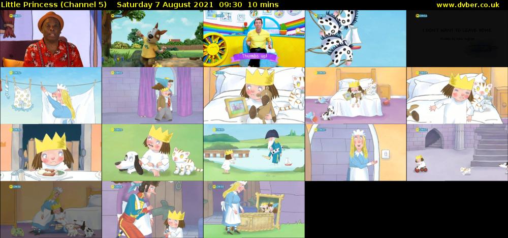Little Princess (Channel 5) Saturday 7 August 2021 09:30 - 09:40