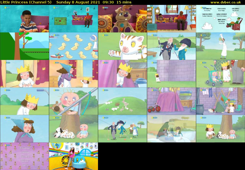 Little Princess (Channel 5) Sunday 8 August 2021 09:30 - 09:45