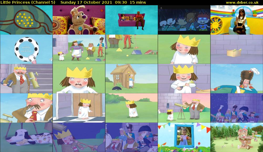 Little Princess (Channel 5) Sunday 17 October 2021 09:30 - 09:45