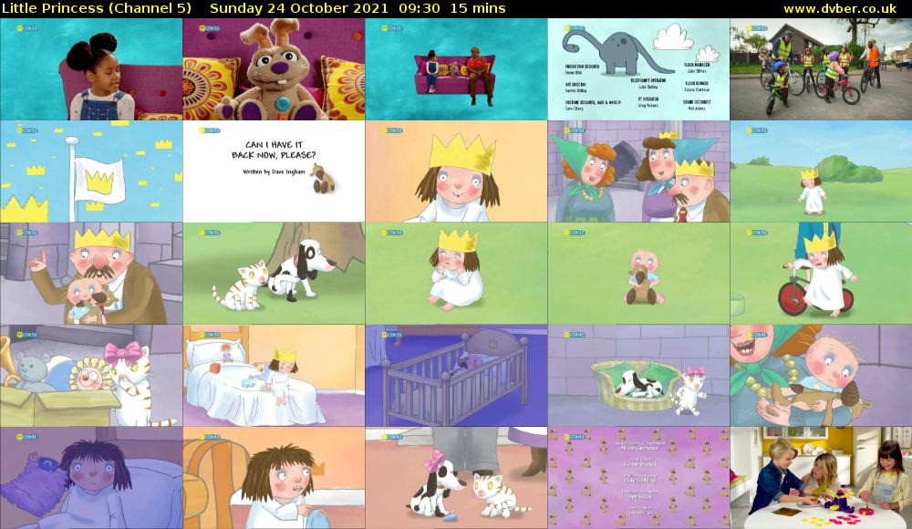 Little Princess (Channel 5) Sunday 24 October 2021 09:30 - 09:45