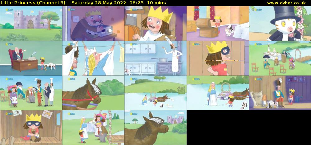 Little Princess (Channel 5) Saturday 28 May 2022 06:25 - 06:35