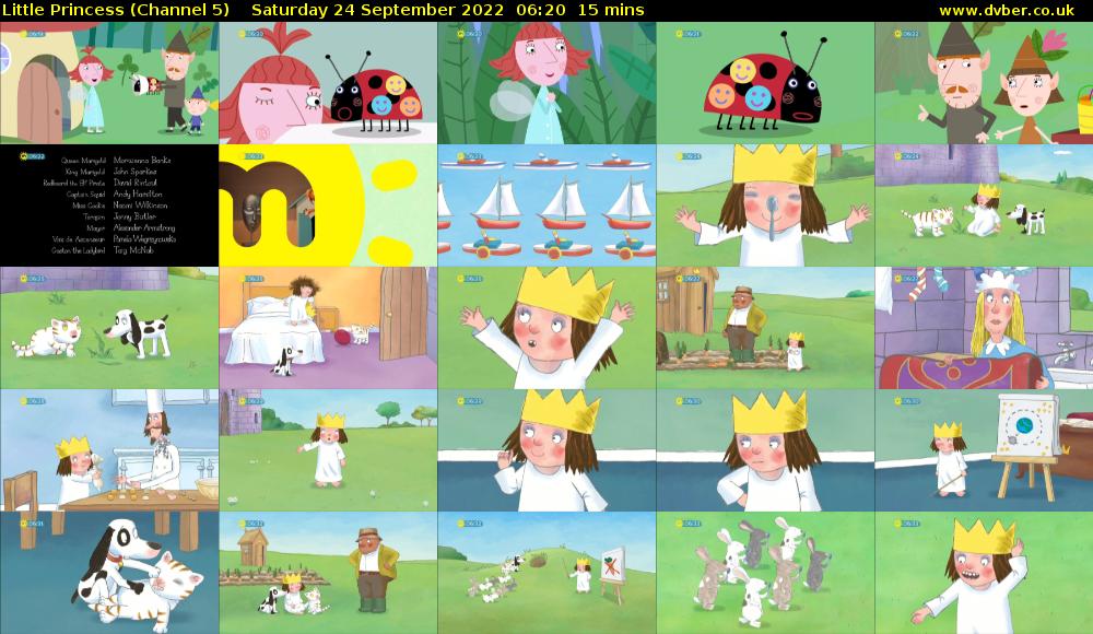 Little Princess (Channel 5) Saturday 24 September 2022 06:20 - 06:35