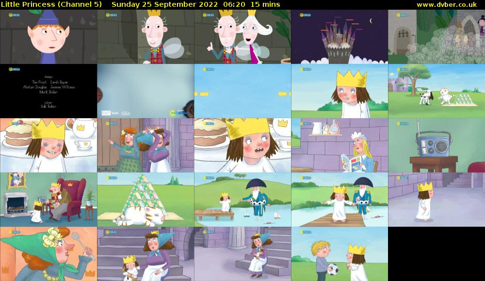 Little Princess (Channel 5) Sunday 25 September 2022 06:20 - 06:35