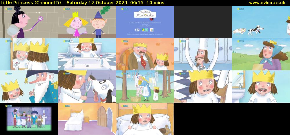 Little Princess (Channel 5) Saturday 12 October 2024 06:15 - 06:25