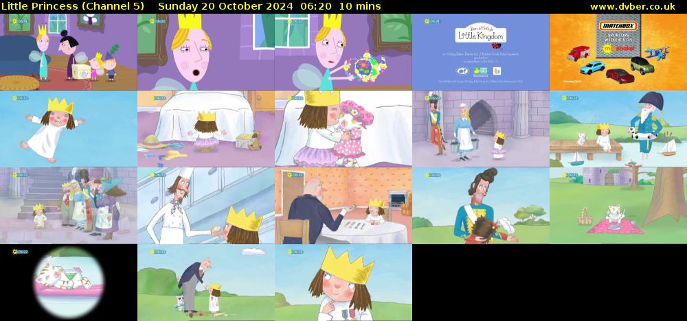 Little Princess (Channel 5) Sunday 20 October 2024 06:20 - 06:30