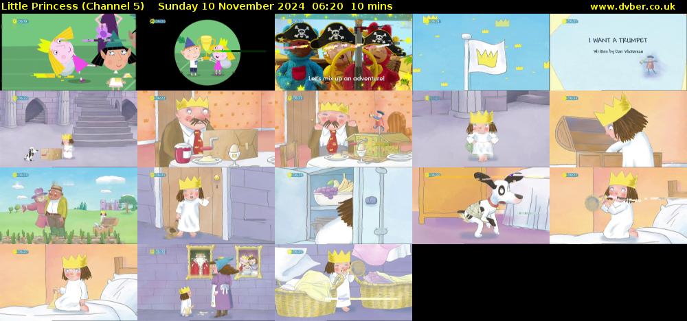 Little Princess (Channel 5) Sunday 10 November 2024 06:20 - 06:30