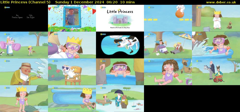 Little Princess (Channel 5) Sunday 1 December 2024 06:20 - 06:30