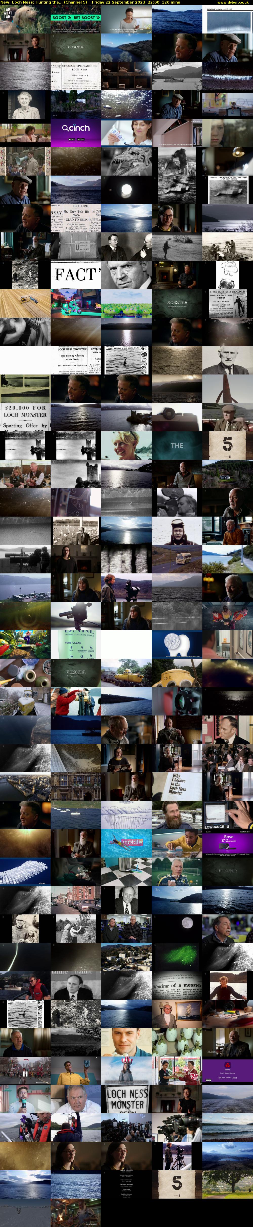 Loch Ness: Hunting the... (Channel 5) Friday 22 September 2023 22:00 - 00:00