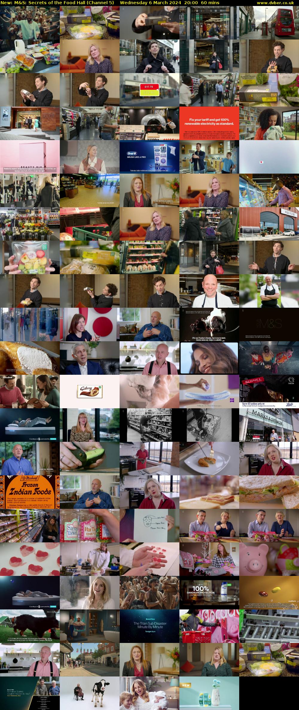 M&S: Secrets of the Food Hall (Channel 5) Wednesday 6 March 2024 20:00 - 21:00