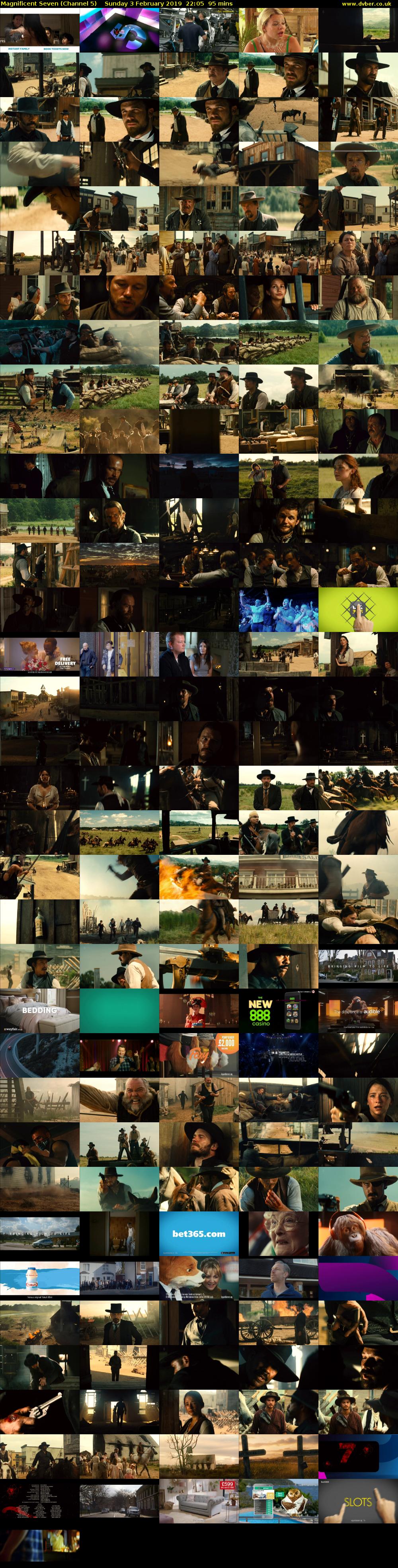 Magnificent Seven (Channel 5) Sunday 3 February 2019 22:05 - 23:40