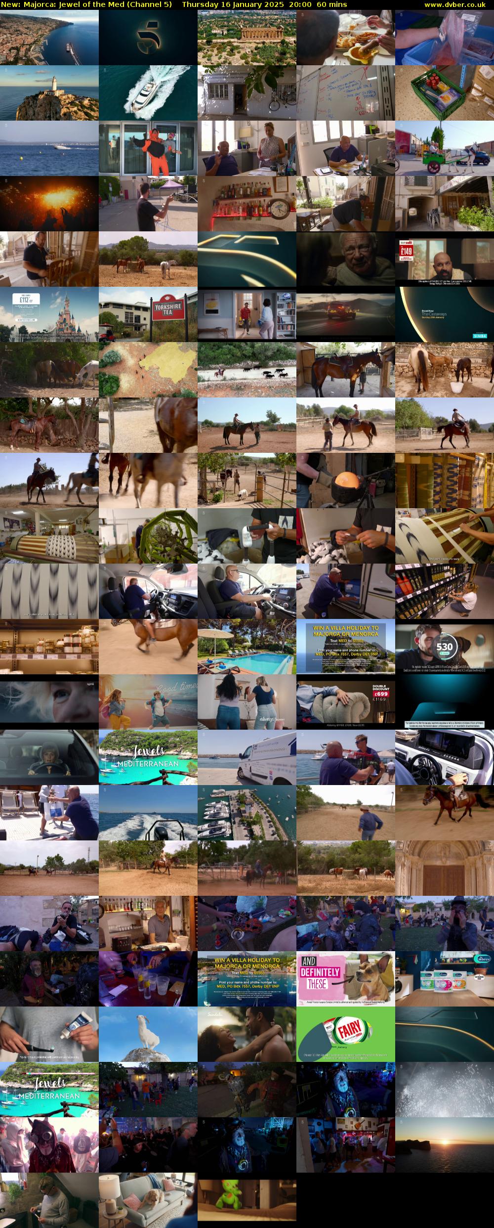 Majorca: Jewel of the Med (Channel 5) Thursday 16 January 2025 20:00 - 21:00
