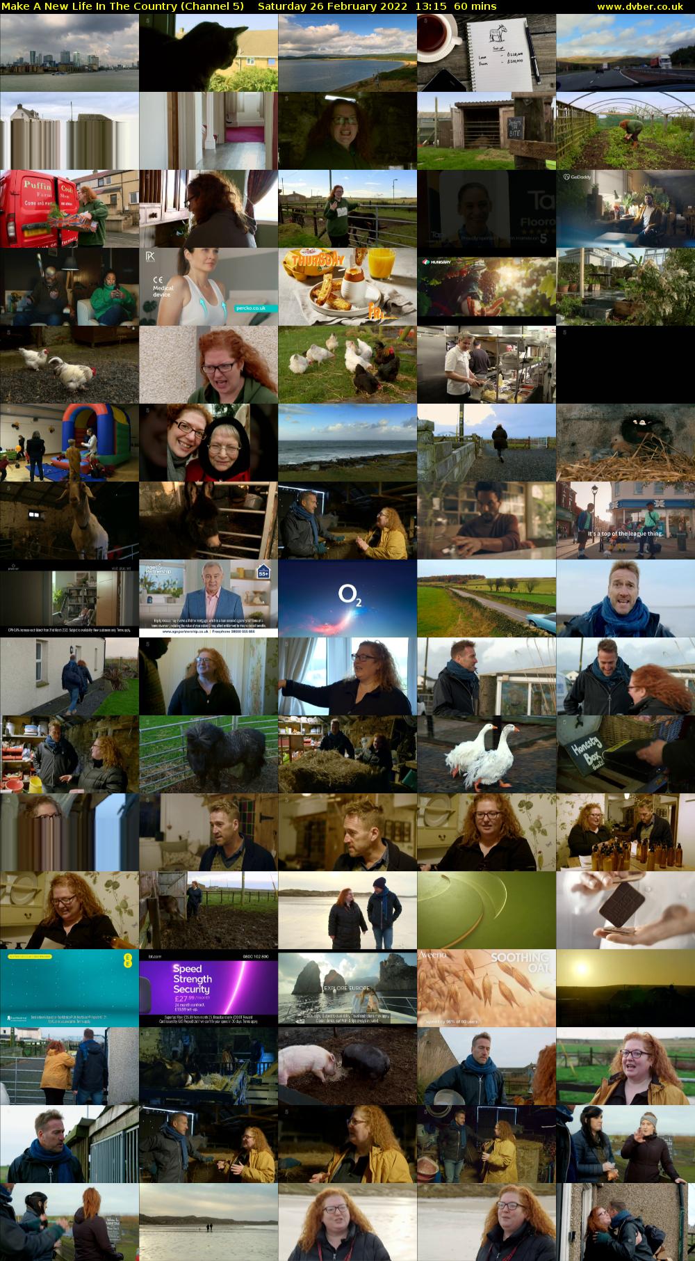 Make A New Life In The Country (Channel 5) Saturday 26 February 2022 13:15 - 14:15