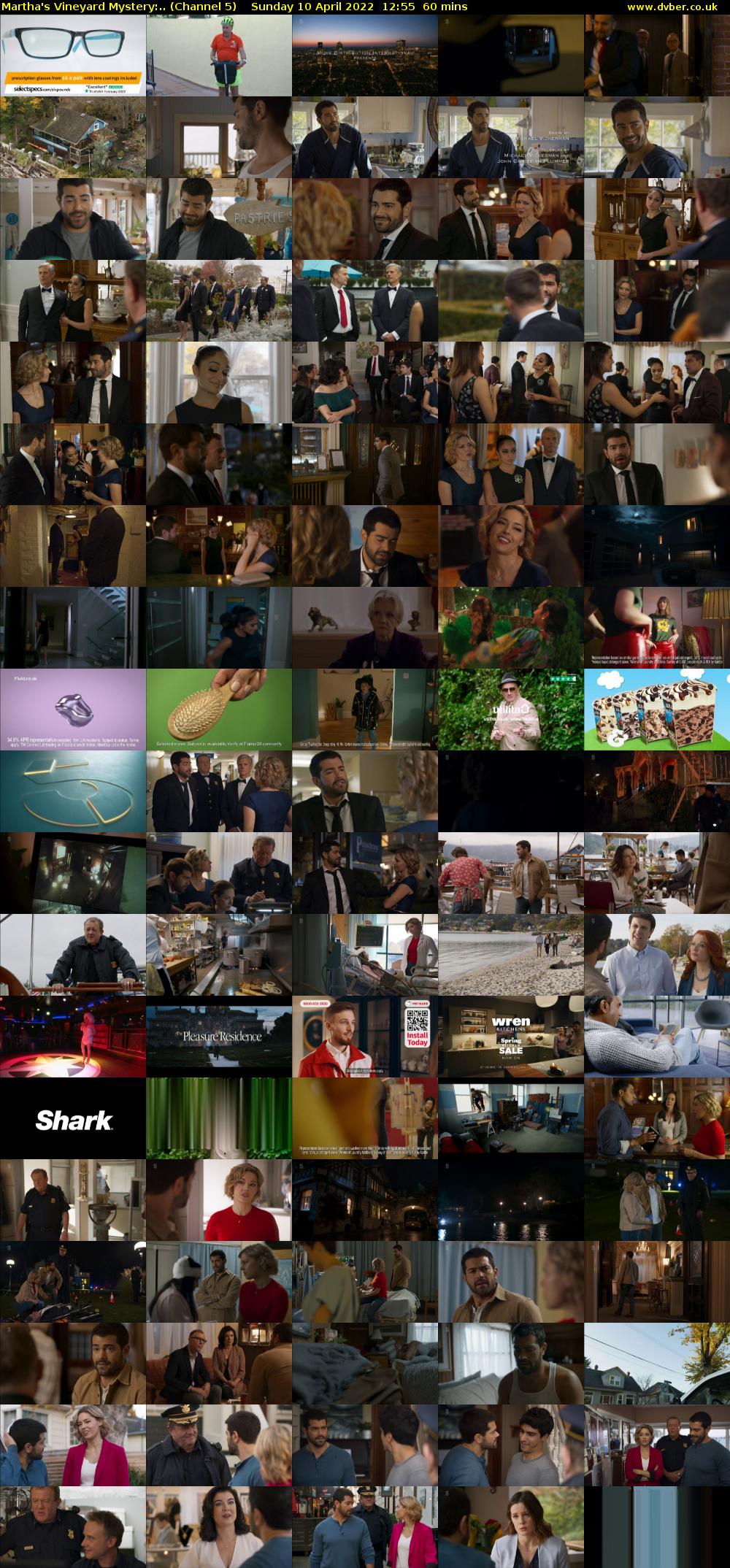 Martha's Vineyard Mystery:.. (Channel 5) Sunday 10 April 2022 12:55 - 13:55