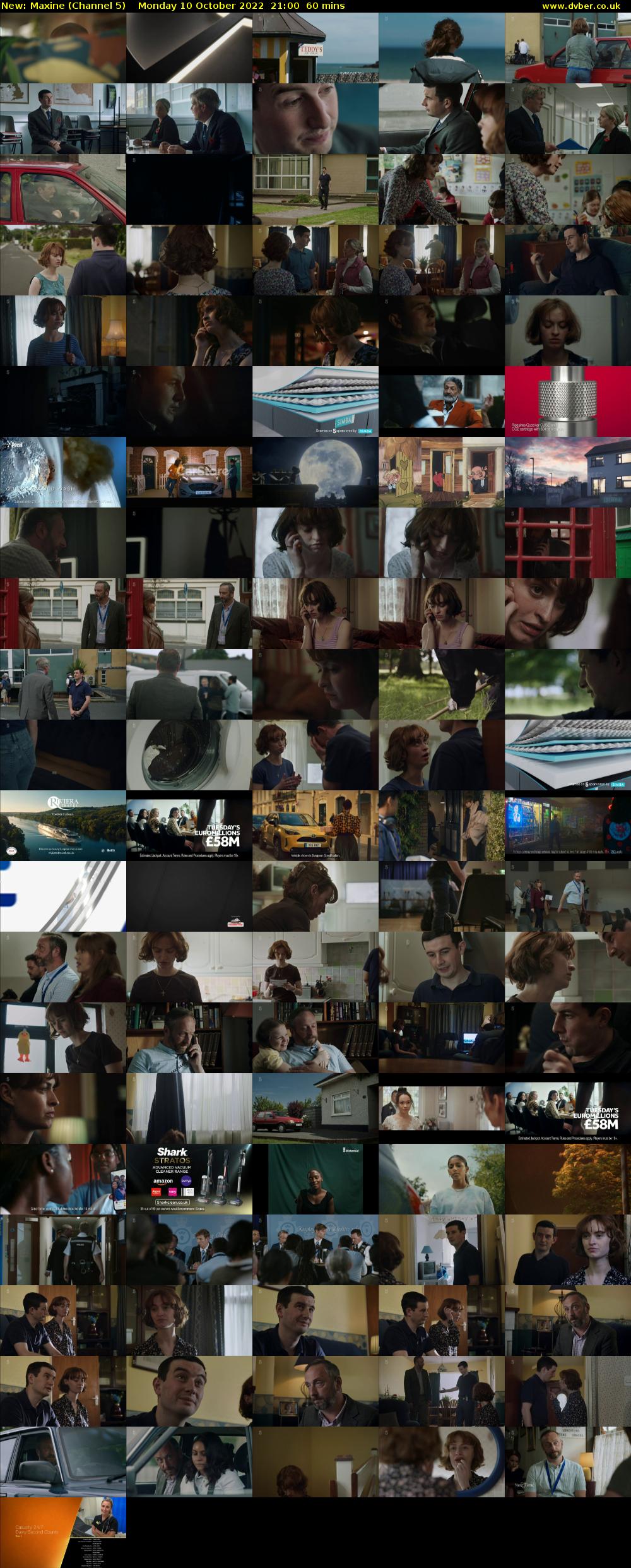 Maxine (Channel 5) Monday 10 October 2022 21:00 - 22:00