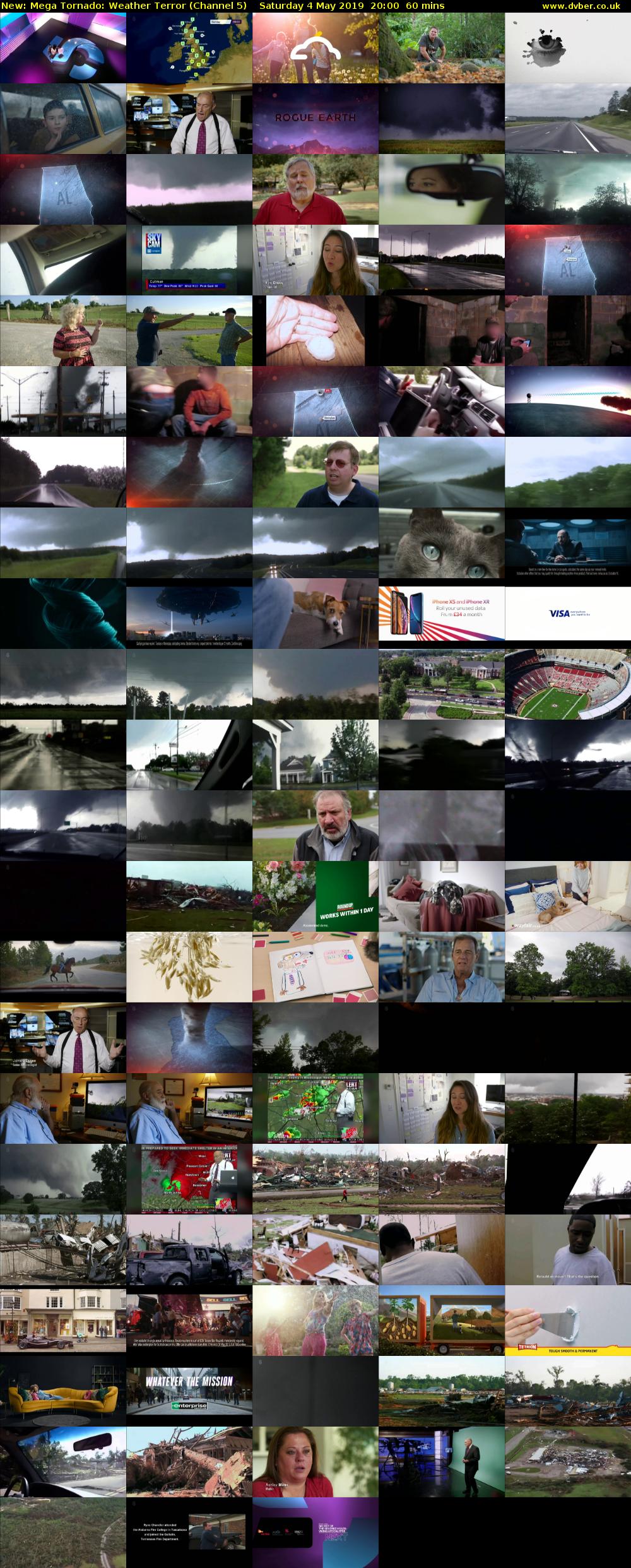 Mega Tornado: Weather Terror (Channel 5) Saturday 4 May 2019 20:00 - 21:00