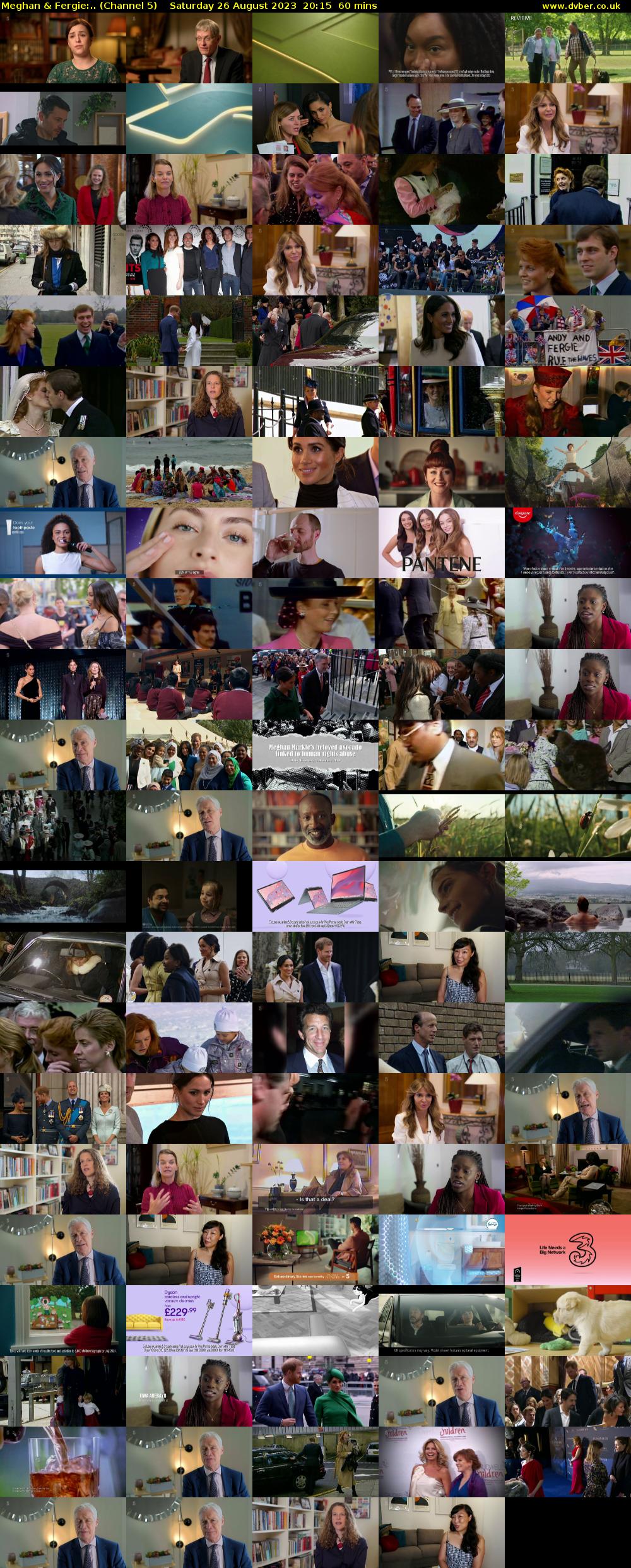 Meghan & Fergie:.. (Channel 5) Saturday 26 August 2023 20:15 - 21:15