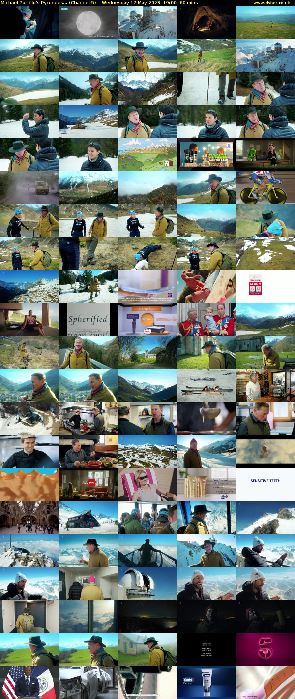 Michael Portillo's Pyrenees... (Channel 5) Wednesday 17 May 2023 19:00 - 20:00