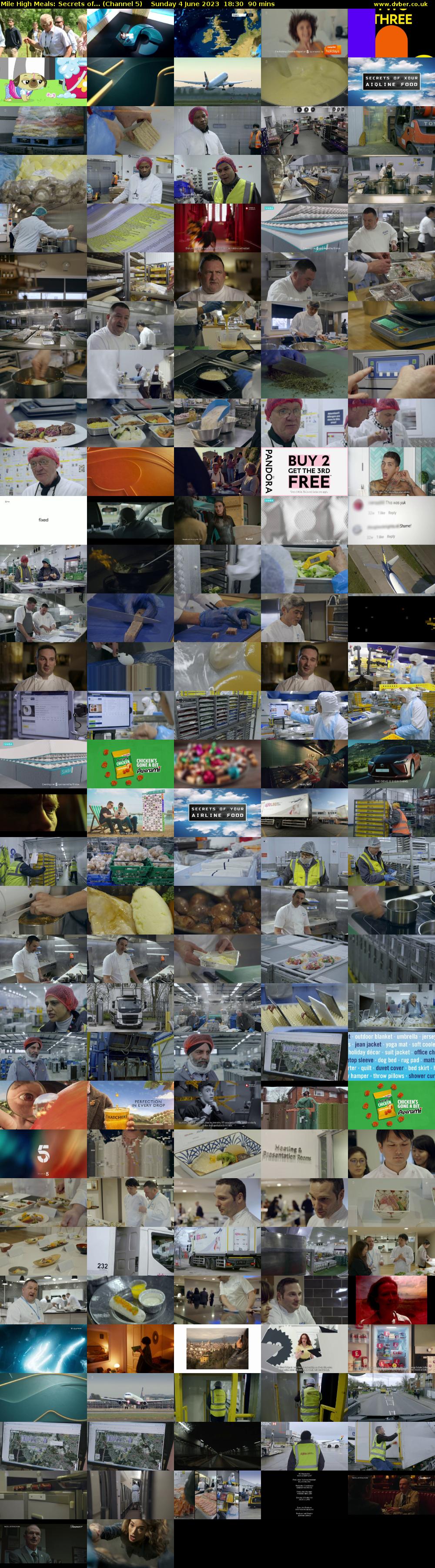 Mile High Meals: Secrets of... (Channel 5) Sunday 4 June 2023 18:30 - 20:00