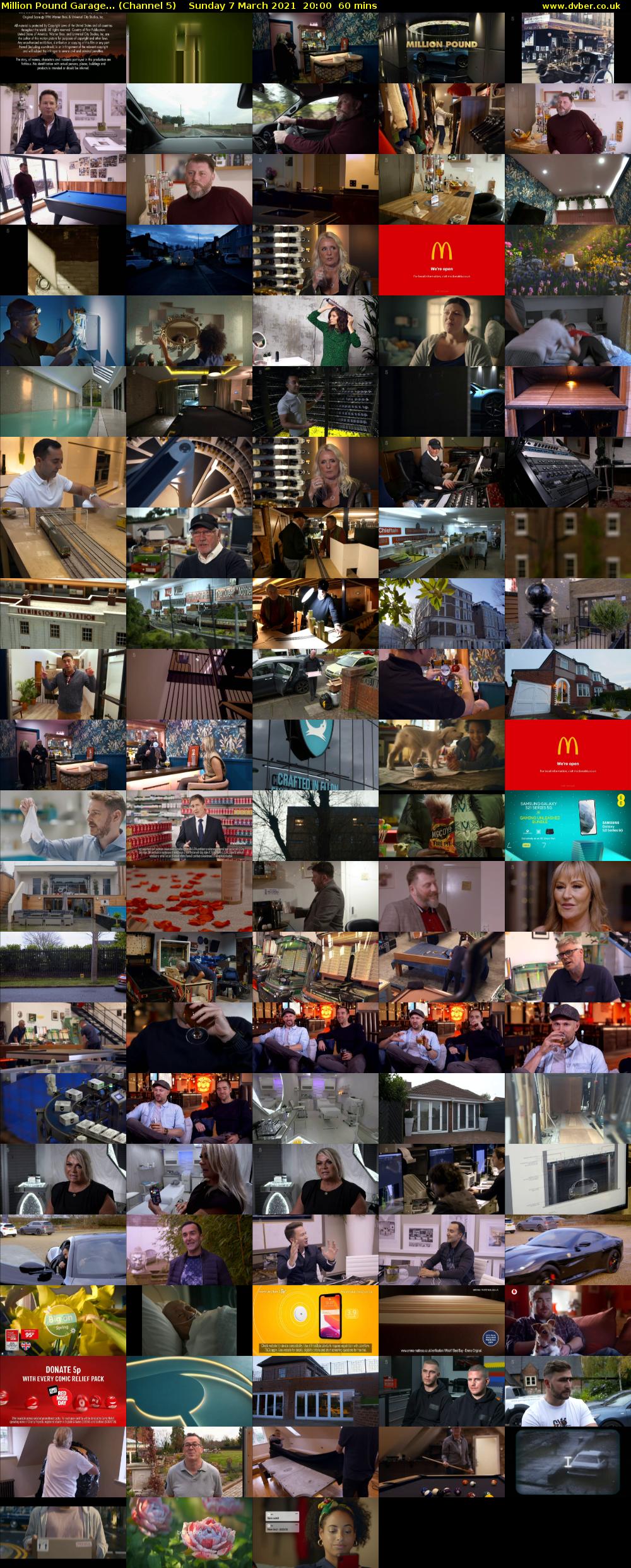 Million Pound Garage... (Channel 5) Sunday 7 March 2021 20:00 - 21:00