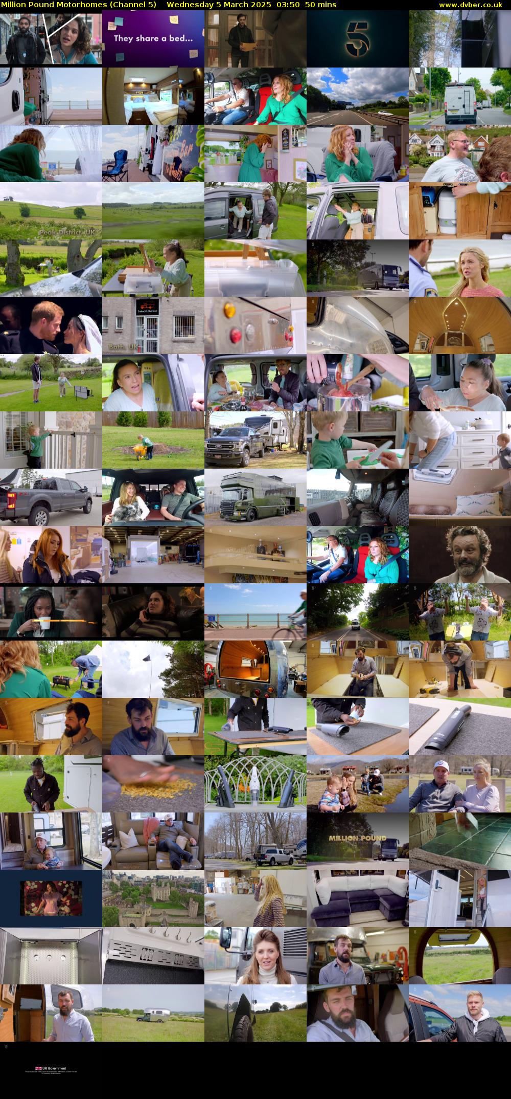 Million Pound Motorhomes (Channel 5) Wednesday 5 March 2025 03:50 - 04:40