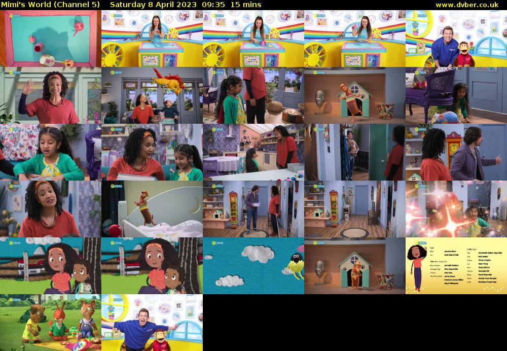 Mimi's World (Channel 5) Saturday 8 April 2023 09:35 - 09:50