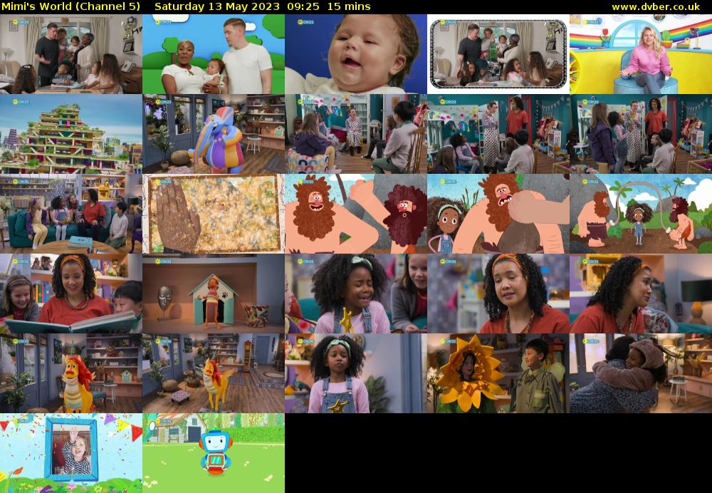 Mimi's World (Channel 5) Saturday 13 May 2023 09:25 - 09:40
