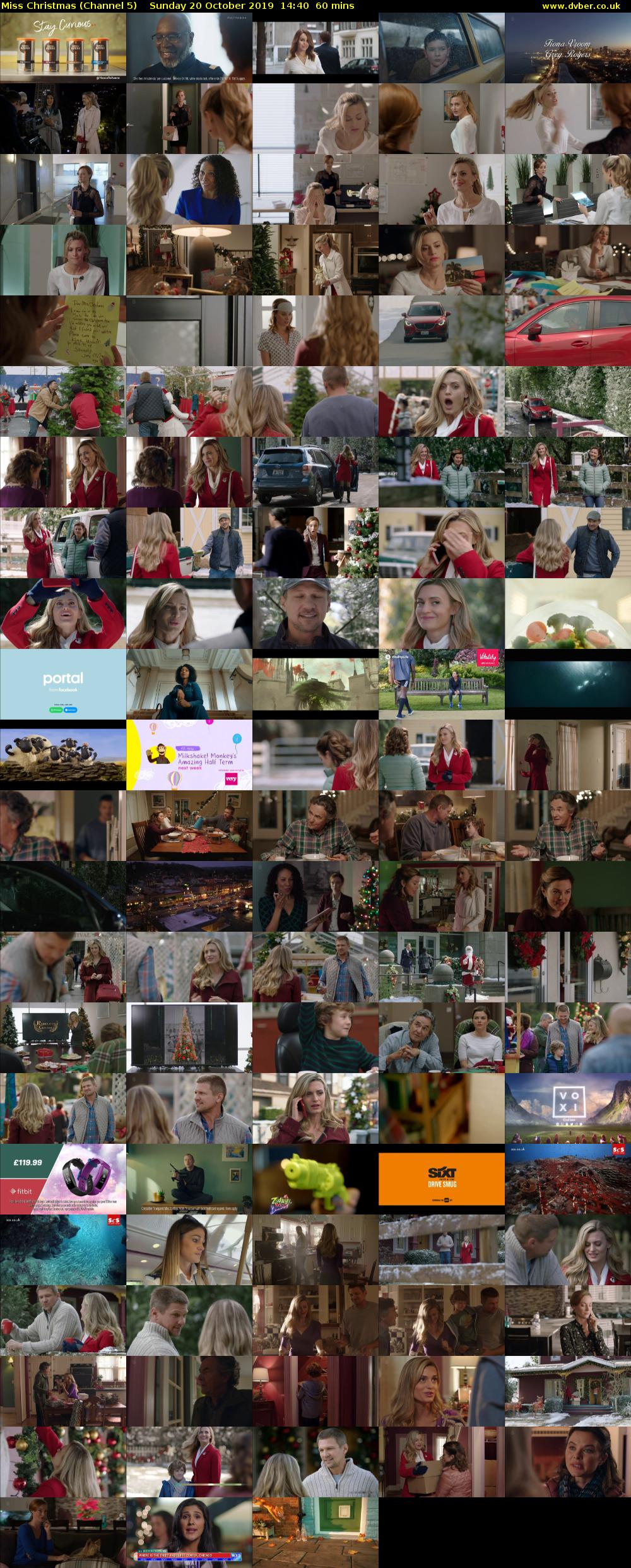 Miss Christmas (Channel 5) Sunday 20 October 2019 14:40 - 15:40