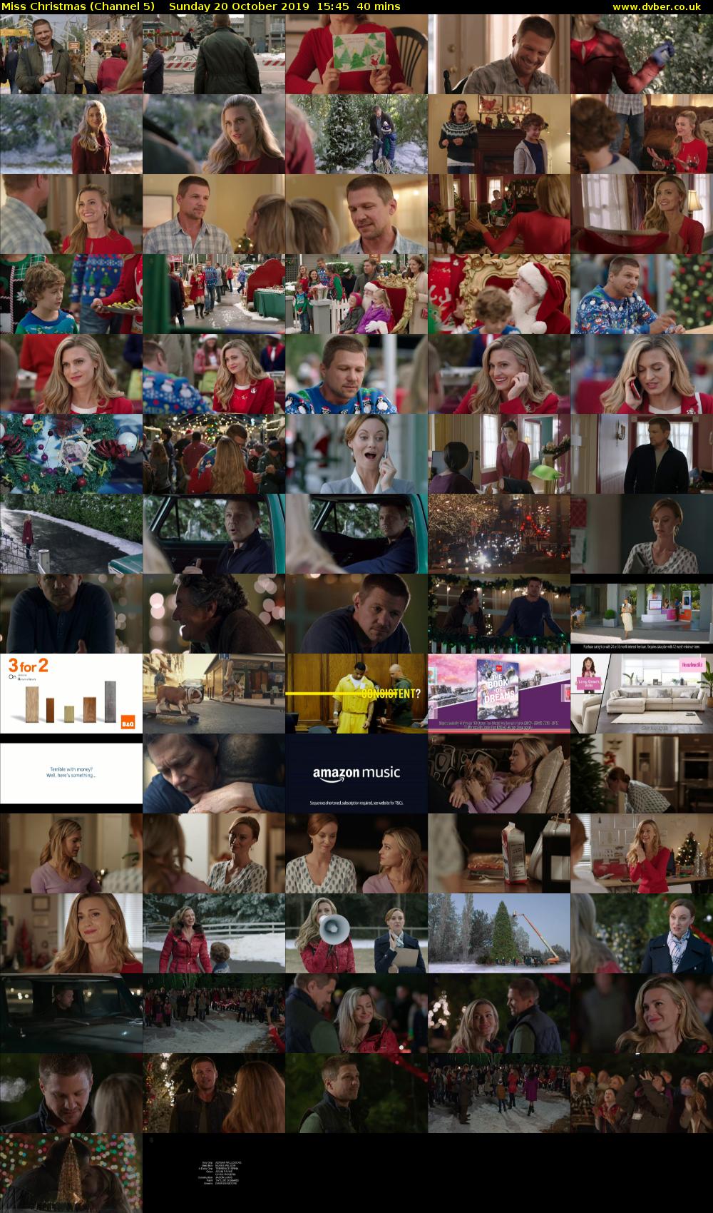 Miss Christmas (Channel 5) Sunday 20 October 2019 15:45 - 16:25