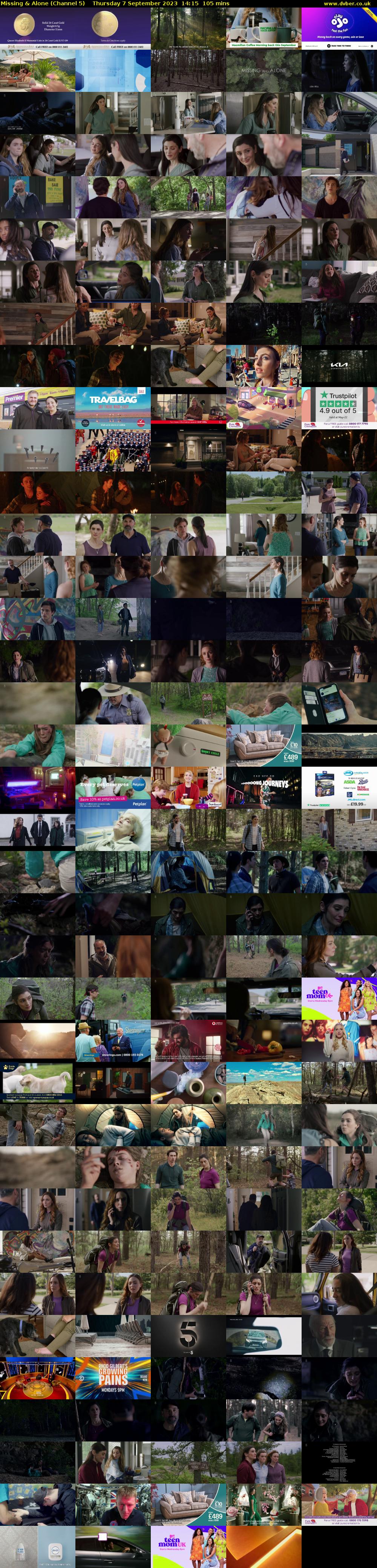 Missing & Alone (Channel 5) Thursday 7 September 2023 14:15 - 16:00