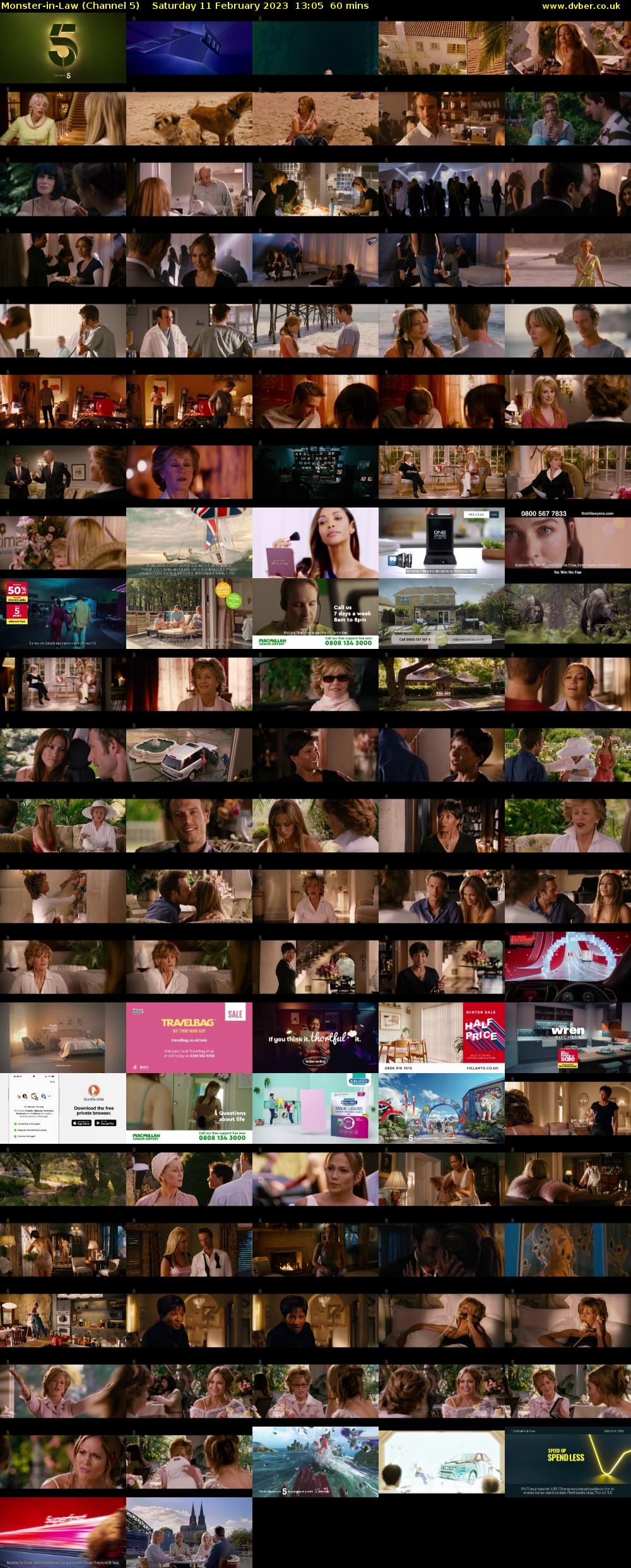 Monster-in-Law (Channel 5) Saturday 11 February 2023 13:05 - 14:05