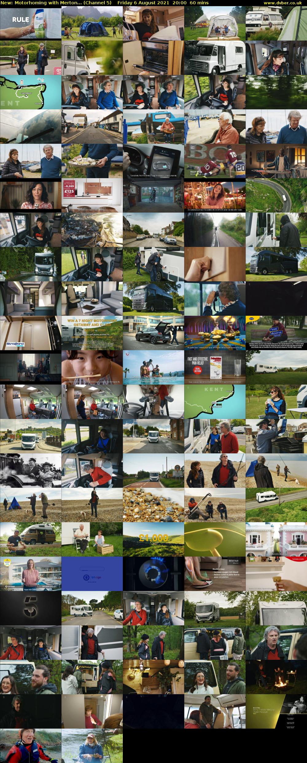 Motorhoming with Merton... (Channel 5) Friday 6 August 2021 20:00 - 21:00