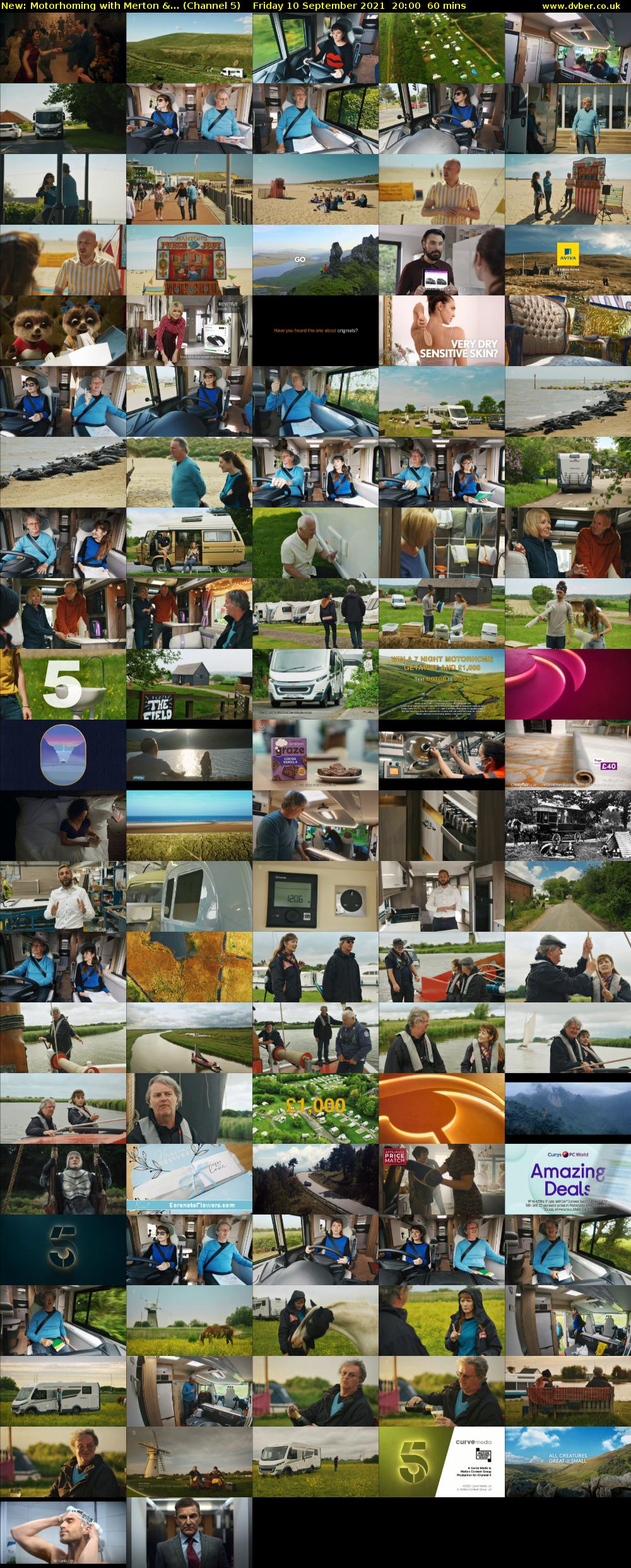 Motorhoming with Merton &... (Channel 5) Friday 10 September 2021 20:00 - 21:00