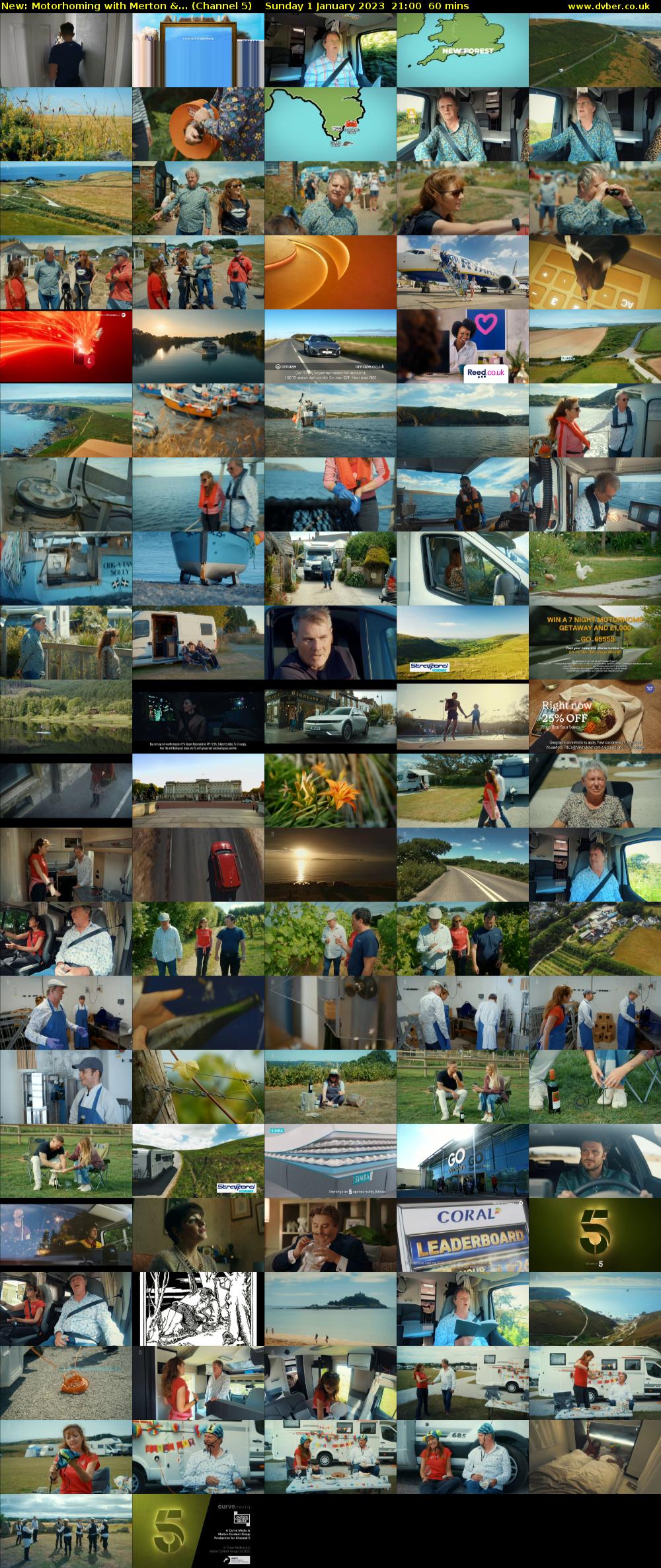 Motorhoming with Merton &... (Channel 5) Sunday 1 January 2023 21:00 - 22:00