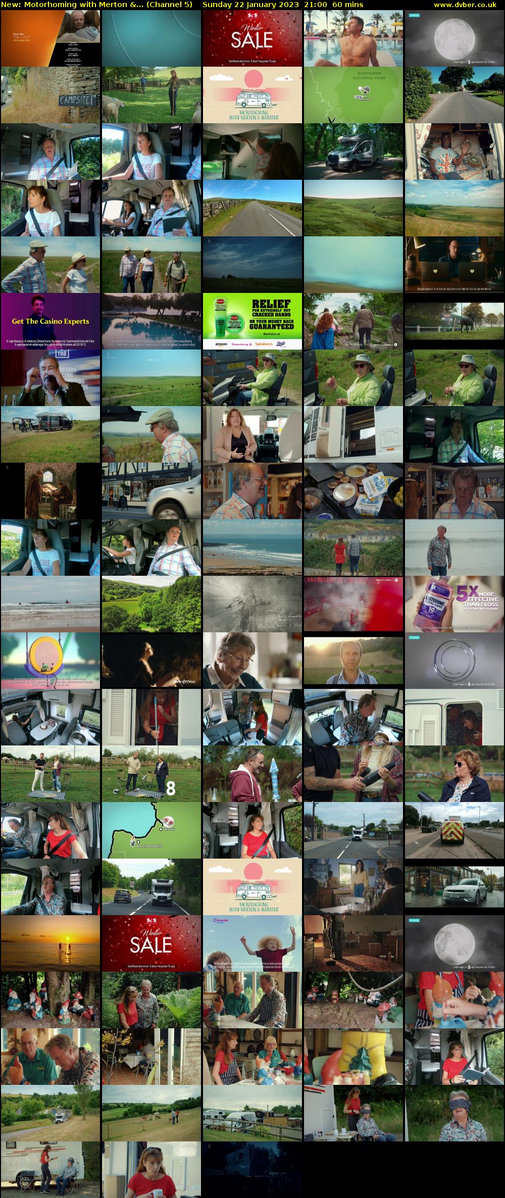 Motorhoming with Merton &... (Channel 5) Sunday 22 January 2023 21:00 - 22:00