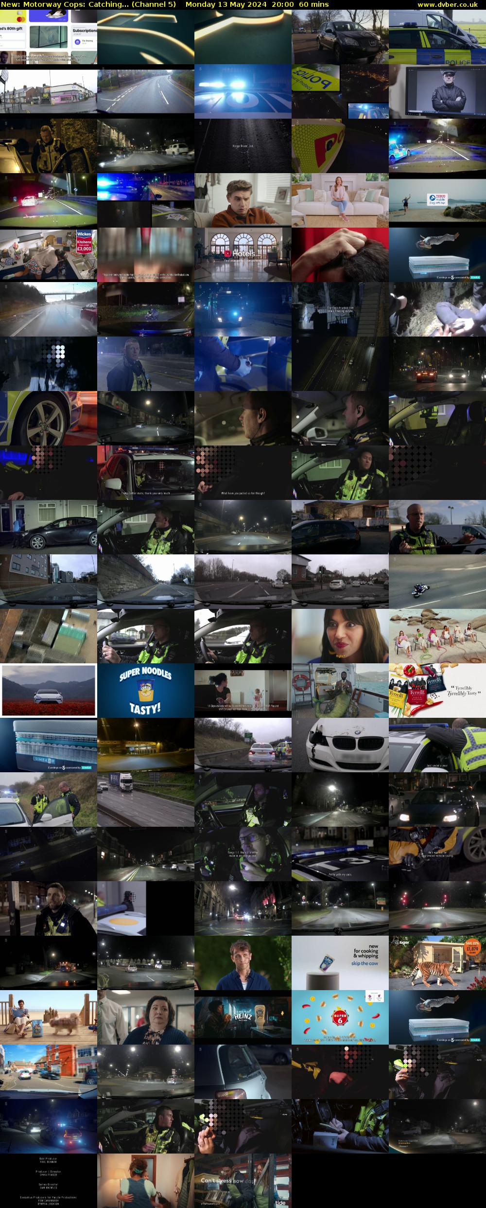 Motorway Cops: Catching... (Channel 5) Monday 13 May 2024 20:00 - 21:00