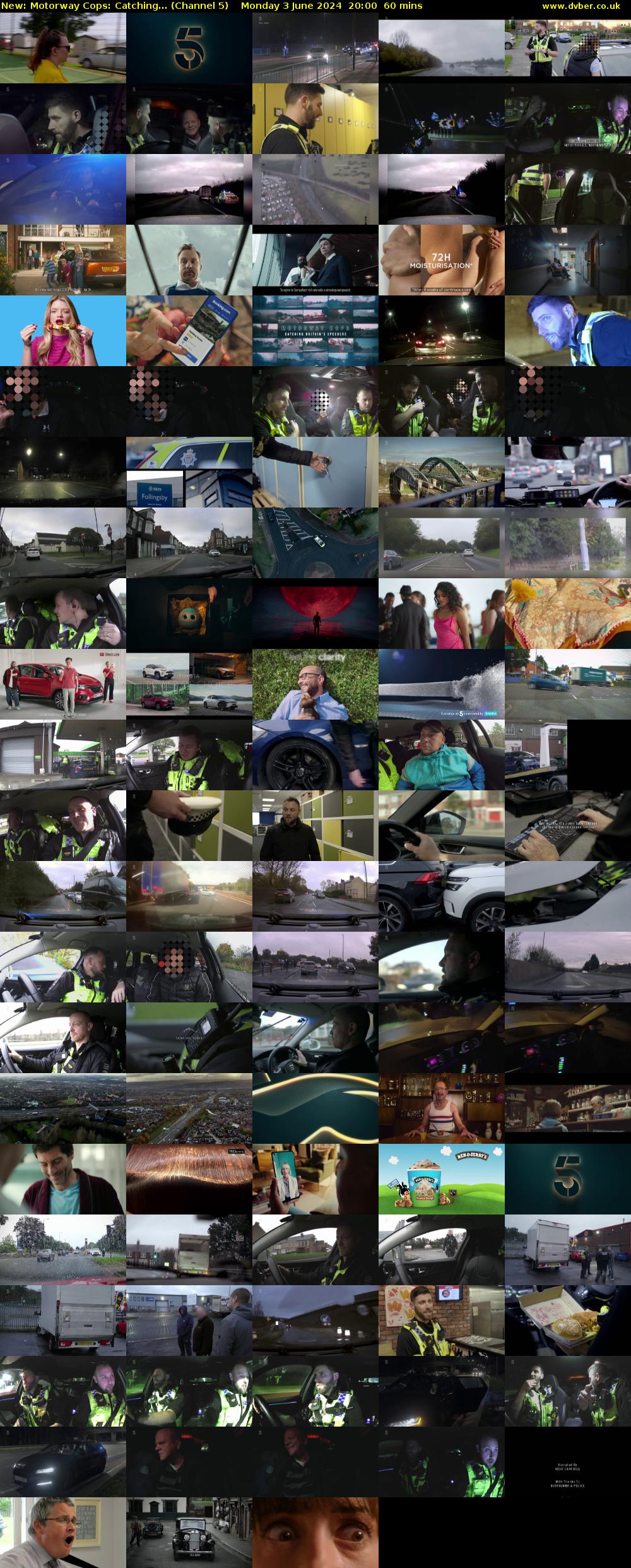 Motorway Cops: Catching... (Channel 5) Monday 3 June 2024 20:00 - 21:00