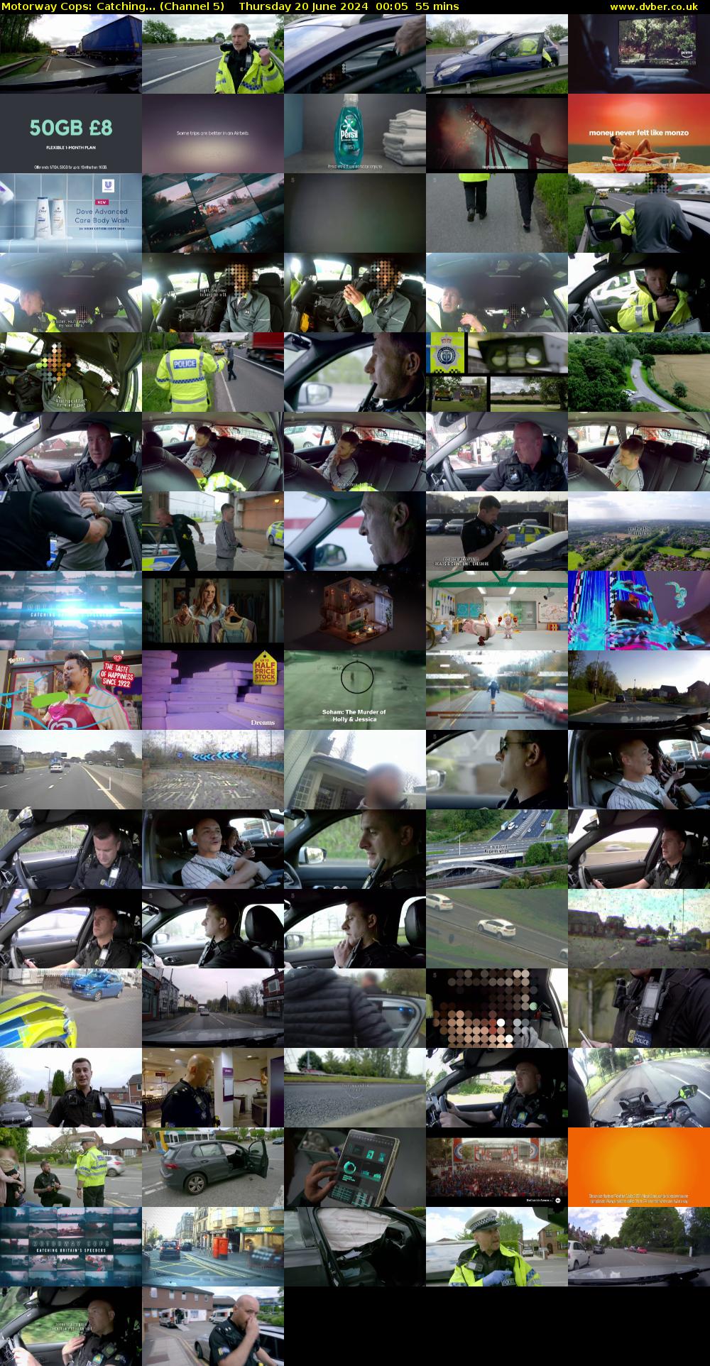 Motorway Cops: Catching... (Channel 5) Thursday 20 June 2024 00:05 - 01:00