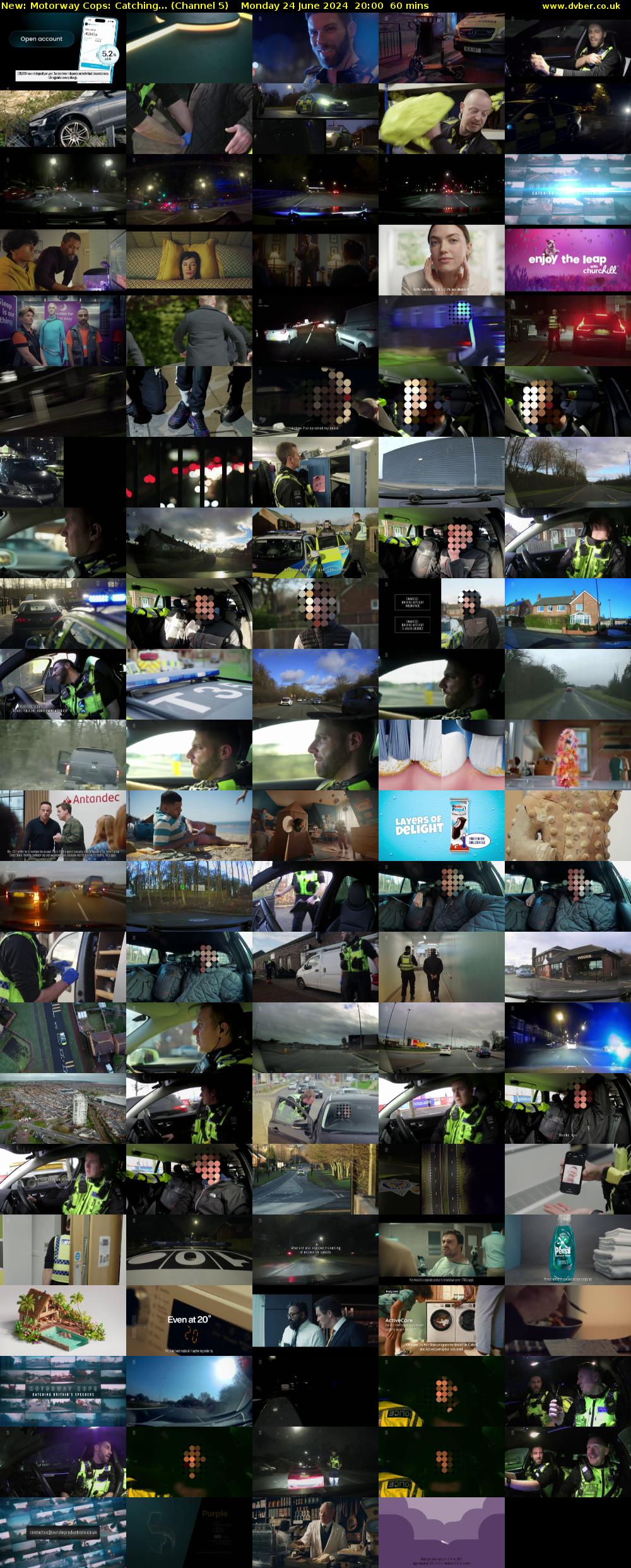 Motorway Cops: Catching... (Channel 5) Monday 24 June 2024 20:00 - 21:00
