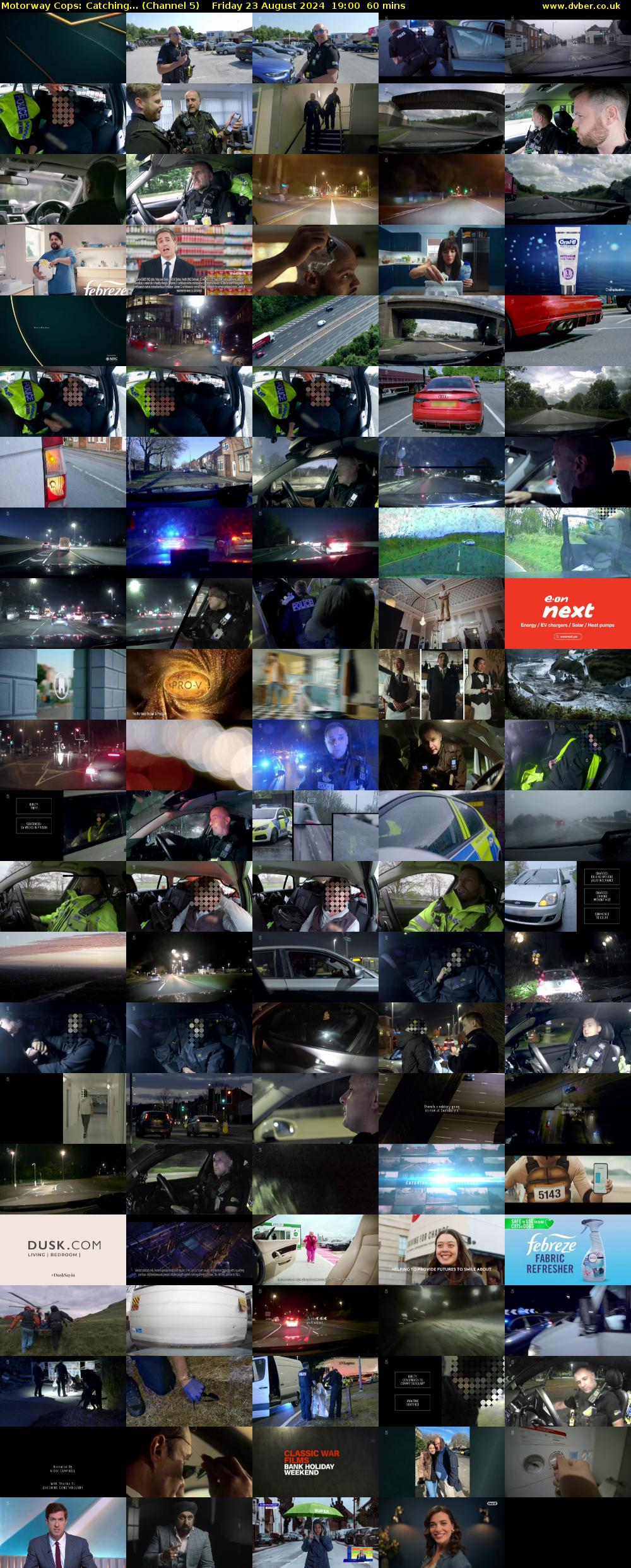 Motorway Cops: Catching... (Channel 5) Friday 23 August 2024 19:00 - 20:00
