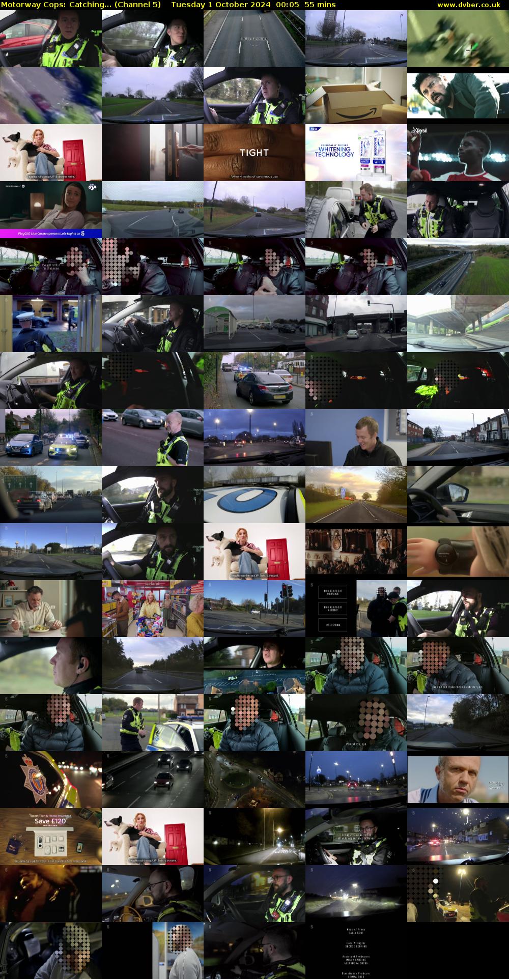 Motorway Cops: Catching... (Channel 5) Tuesday 1 October 2024 00:05 - 01:00