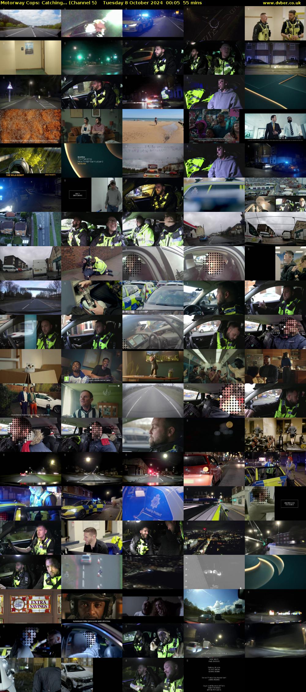 Motorway Cops: Catching... (Channel 5) Tuesday 8 October 2024 00:05 - 01:00