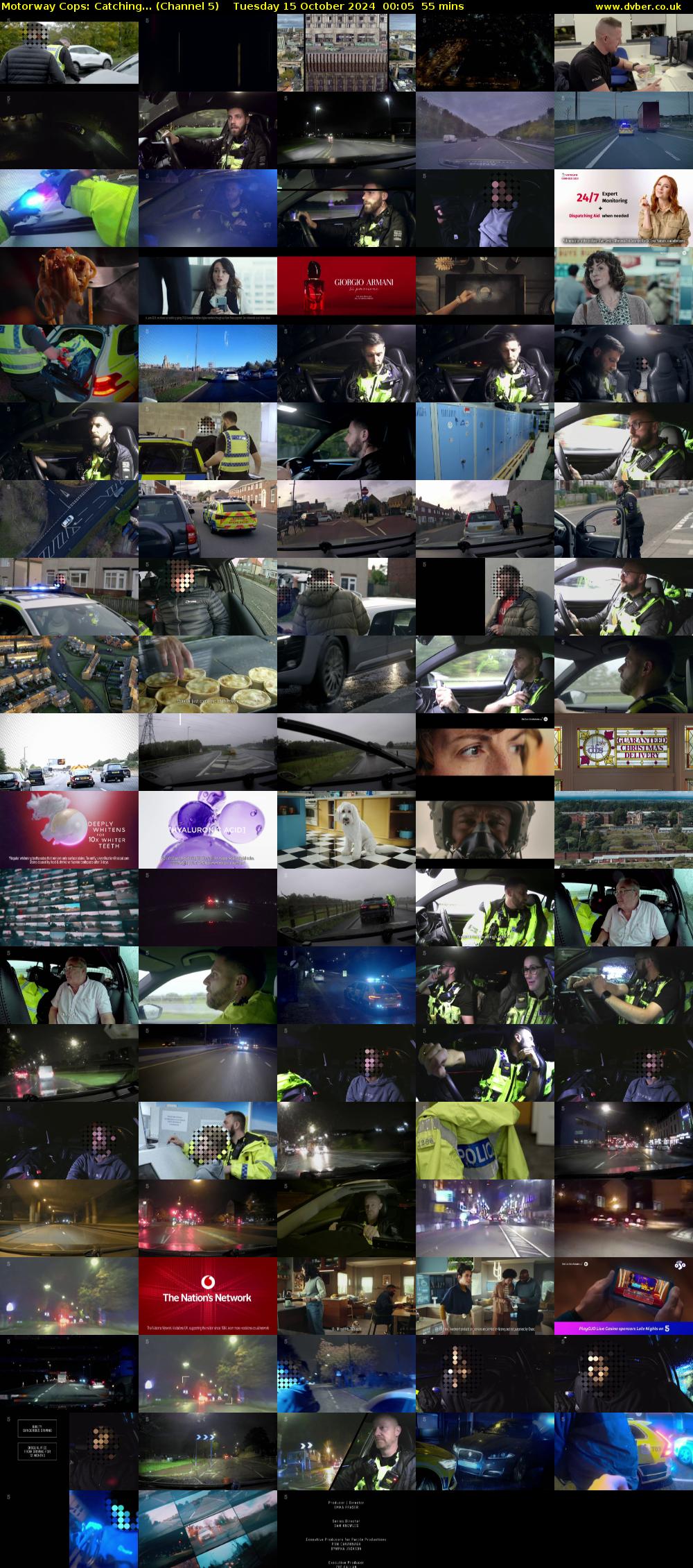 Motorway Cops: Catching... (Channel 5) Tuesday 15 October 2024 00:05 - 01:00