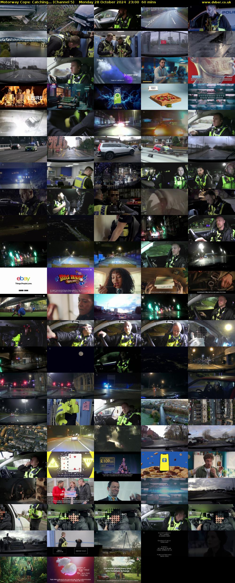 Motorway Cops: Catching... (Channel 5) Monday 28 October 2024 23:00 - 00:00