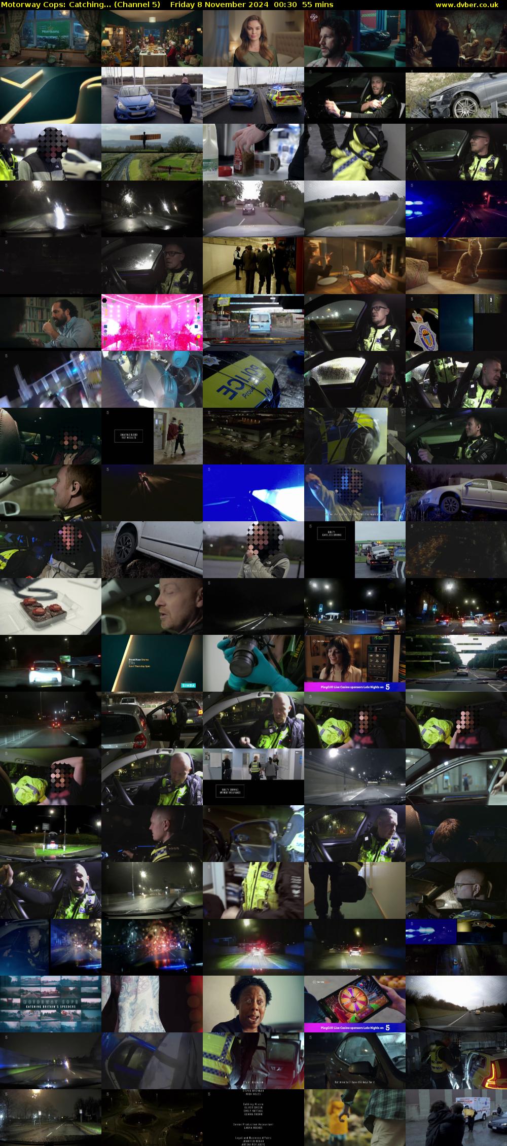 Motorway Cops: Catching... (Channel 5) Friday 8 November 2024 00:30 - 01:25