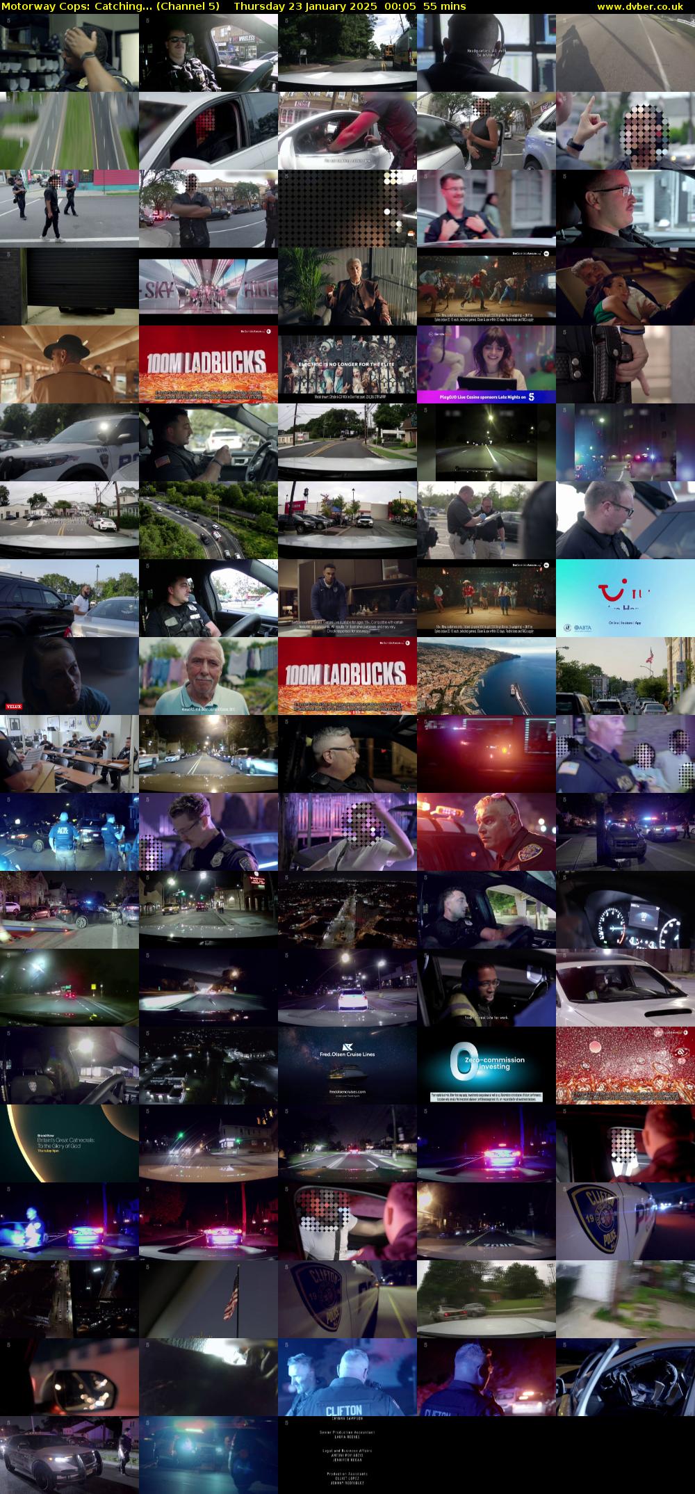 Motorway Cops: Catching... (Channel 5) Thursday 23 January 2025 00:05 - 01:00