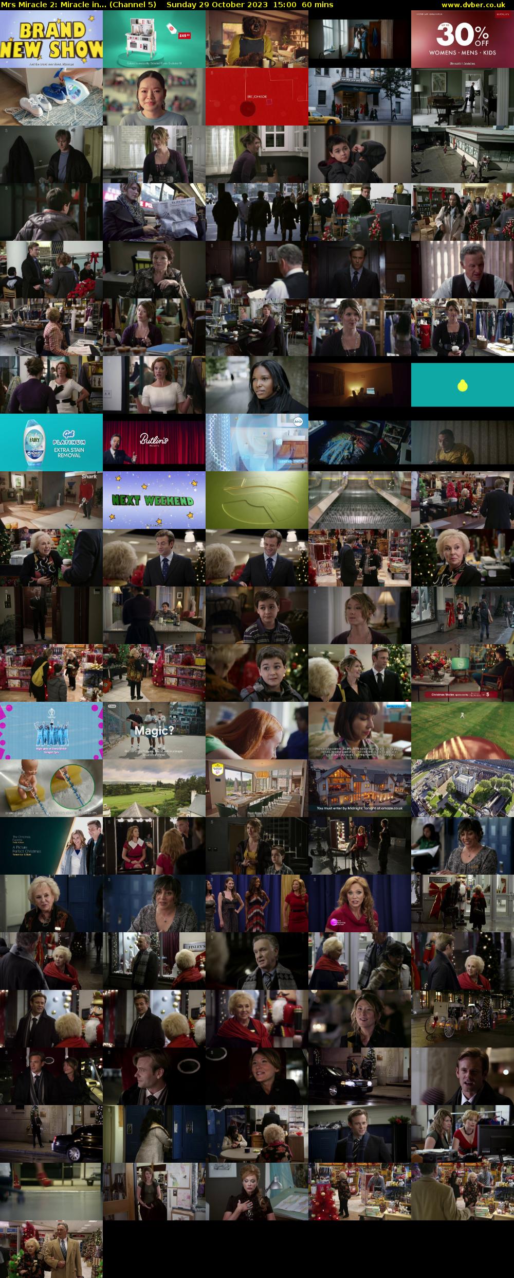 Mrs Miracle 2: Miracle In... (Channel 5) Sunday 29 October 2023 15:00 - 16:00