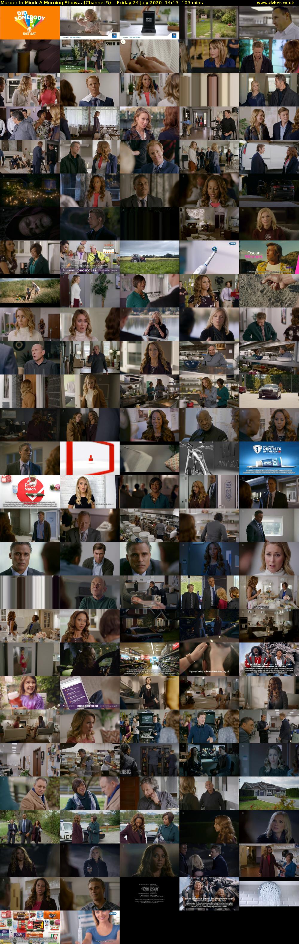 Murder In Mind: A Morning Show... (Channel 5) Friday 24 July 2020 14:15 - 16:00