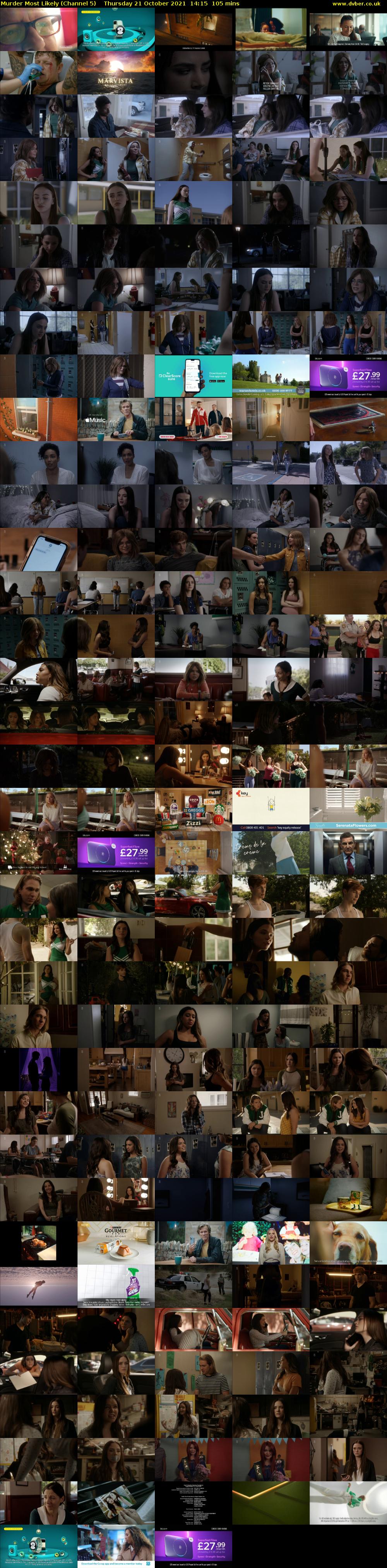 Murder Most Likely (Channel 5) Thursday 21 October 2021 14:15 - 16:00
