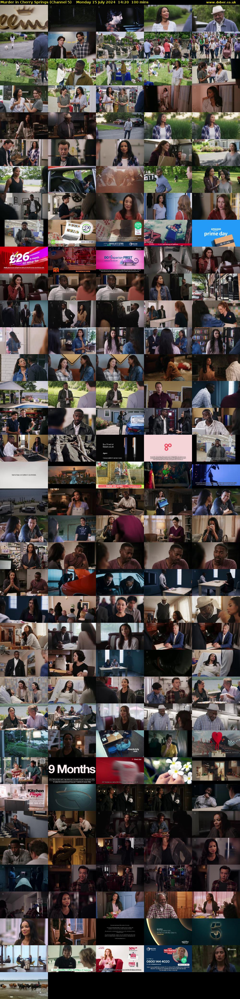 Murder in Cherry Springs (Channel 5) Monday 15 July 2024 14:20 - 16:00